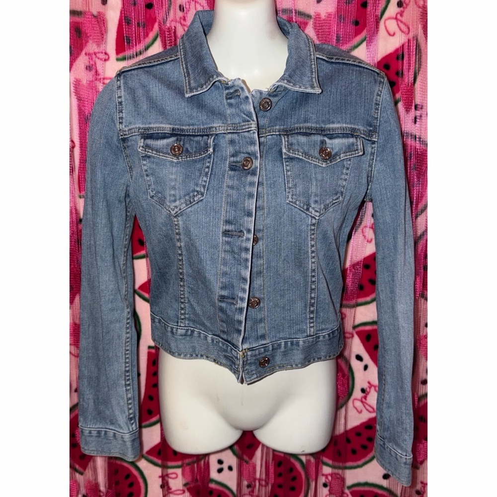 🩵 Cute Y2K Bitten by Sarah Jessica Parker Jean Jacket